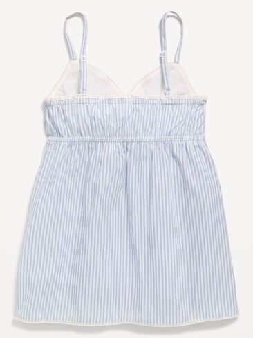 Old Navy Printed Sleeveless Top for Girls - Railroad Stripe in Saudi Arabia