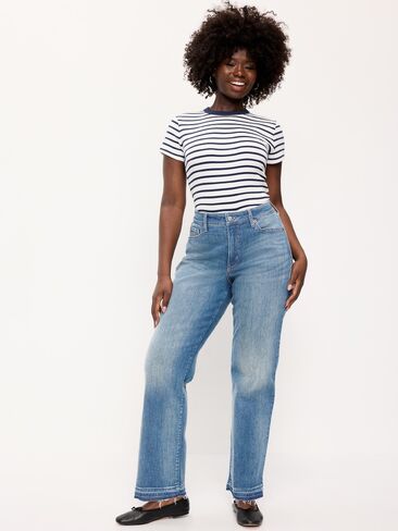 Old Navy Curvy High-Waisted OG Loose Jeans - NINA in Saudi Arabia