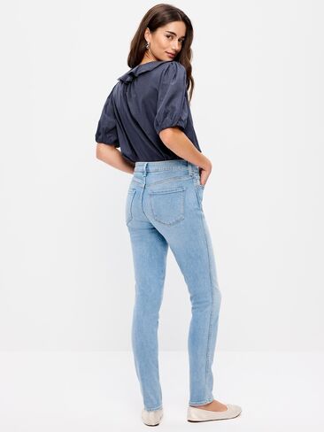 Old Navy High-Waisted Slim Jeans - Rachel in Saudi Arabia
