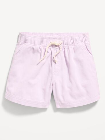 Old Navy High-Waisted Pull-On Twill Shorts for Girls - Lilac Ice in Saudi Arabia
