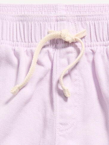 Old Navy High-Waisted Pull-On Twill Shorts for Girls - Lilac Ice in Saudi Arabia