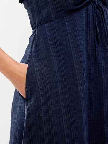 Old Navy Flutter-Sleeve Fit & Flare Mini Dress - Arctic Depth in Saudi Arabia