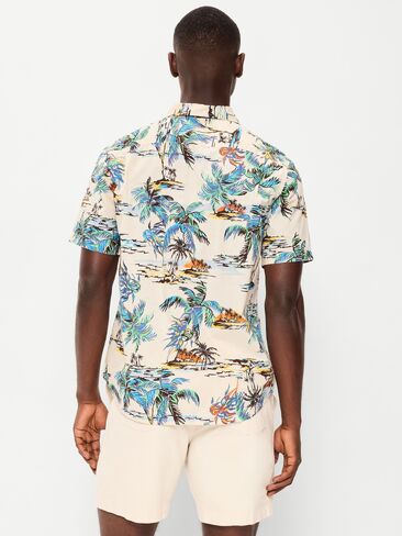 قميص Old Navy كلاسيكي مناسب للاستخدام اليومي - أبيض خلاب in Saudi Arabia