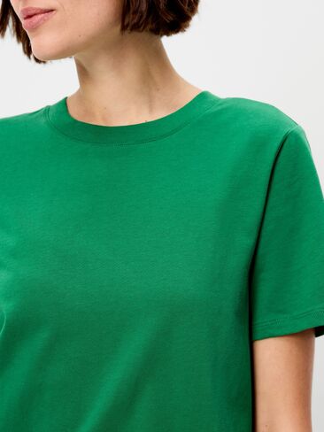 فستان تي شيرت قصير بياقة دائرية من Old Navy - صبغة زمردية in Kuwait