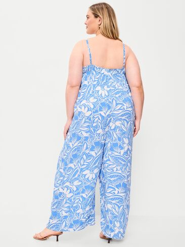 بذلة Old Navy Airy Smocked - زهور زرقاء كبيرة in Saudi Arabia