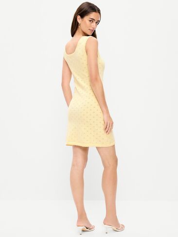 فستان سترة Old Navy SoSoft Lite Pointelle - لون اللوز البارد in Kuwait