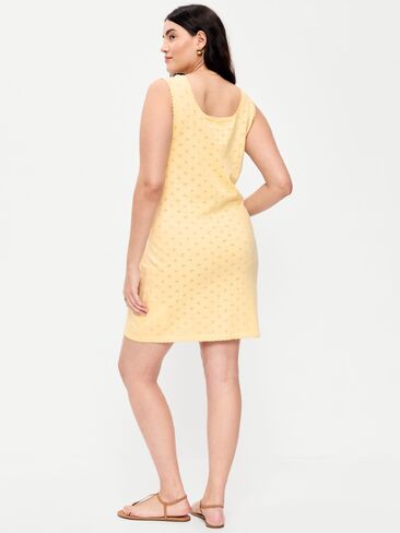 فستان سترة Old Navy SoSoft Lite Pointelle - لون اللوز البارد in Kuwait