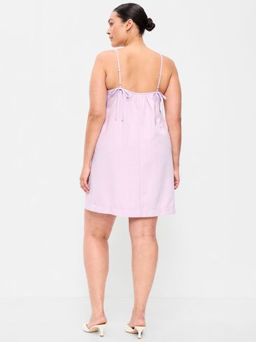 فستان Old Navy Strappy Mini Shift - قماش قطني أرجواني in Saudi Arabia