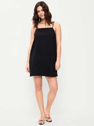 فستان Old Navy Strappy Mini Shift - بلاك جاك in Saudi Arabia