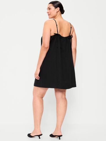 فستان Old Navy Strappy Mini Shift - بلاك جاك in Saudi Arabia