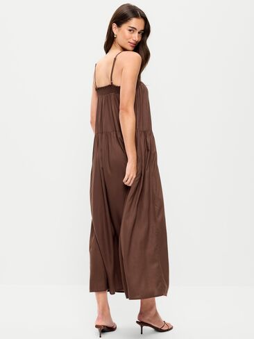 Old Navy Airy Smocked Maxi Dress - Peppercorn in Saudi Arabia
