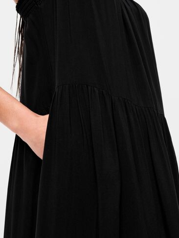 Old Navy Airy Smocked Maxi Dress - Black Jack in Saudi Arabia