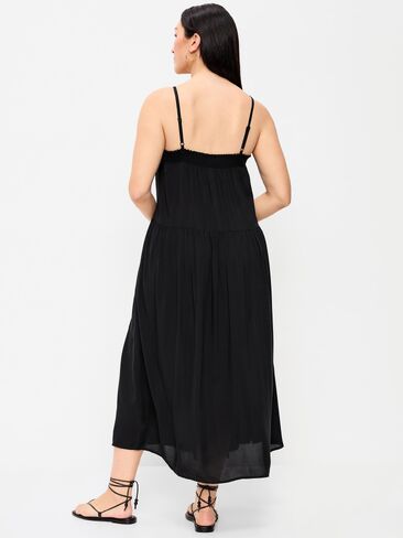 Old Navy Airy Smocked Maxi Dress - Black Jack in Saudi Arabia
