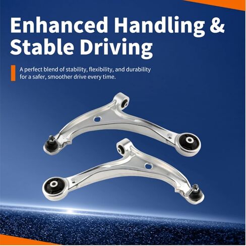 K620504 K620505 Front Lower Control Arm Compatible with Honda Odyssey 2010-2005 in Saudi Arabia