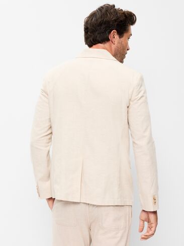 Old Navy Relaxed Unlined Linen-Blend Blazer - A Stone's Throw in Saudi Arabia