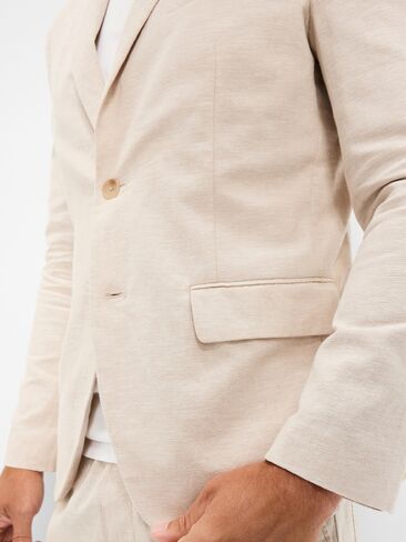Old Navy Relaxed Unlined Linen-Blend Blazer - A Stone's Throw in Saudi Arabia