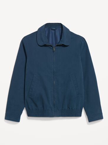 Old Navy Twill Harrington Jacket - Dark Blue in Saudi Arabia
