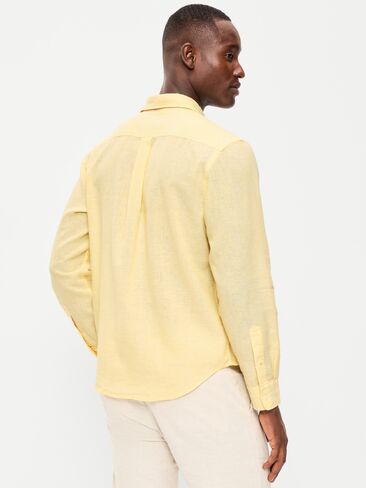 Old Navy Classic Fit Linen-Blend Shirt - JOJOBA in Saudi Arabia