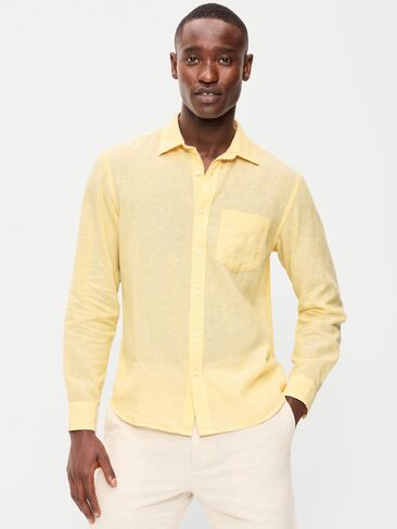 Old Navy Classic Fit Linen-Blend Shirt - JOJOBA in Saudi Arabia