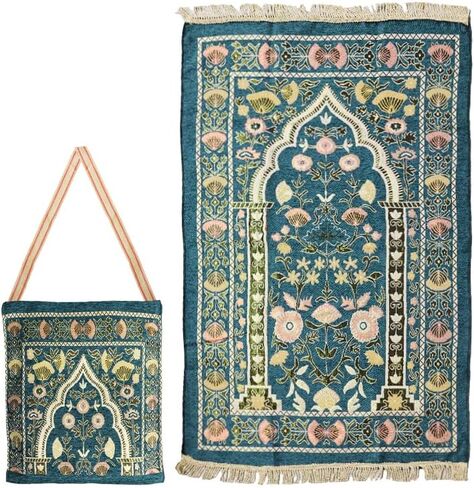 سجادة صلاة إسلامية، سجادة صلاة إسلامية، سجادة صلاة إسلامية مع حقيبة تصميم أنيقة، سجادة صلاة محمولة قابلة للطي، سجادة صلاة رمضان، سجادة صلاة إسلامية قابلة للطي، لرمضان (أحمر) in Kuwait
