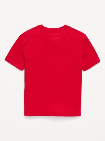 Old Navy Short-Sleeve Logo-Graphic T-Shirt for Boys - Robbie Red in Saudi Arabia