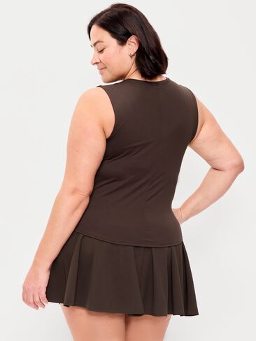 Old Navy StudioSmooth Base Layer Tank Top - BLACK COFFEE in Saudi Arabia