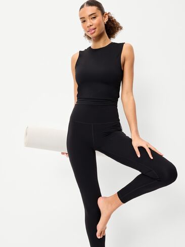 Old Navy StudioSmooth Base Layer Tank Top - Black Jack in Saudi Arabia