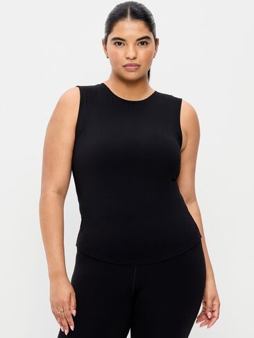 Old Navy StudioSmooth Base Layer Tank Top - Black Jack in Saudi Arabia