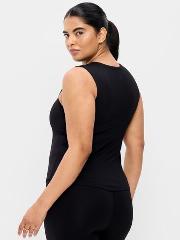 Old Navy StudioSmooth Base Layer Tank Top - Black Jack in Saudi Arabia