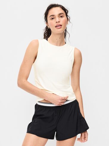 Old Navy StudioSmooth Base Layer Tank Top - Magnolia in Saudi Arabia