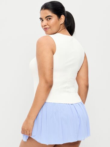 Old Navy StudioSmooth Base Layer Tank Top - Magnolia in Saudi Arabia