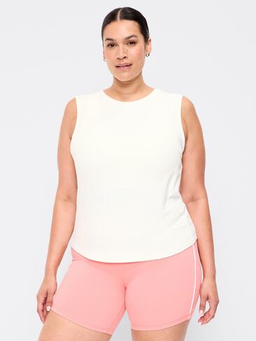 Old Navy StudioSmooth Base Layer Tank Top - Magnolia in Saudi Arabia