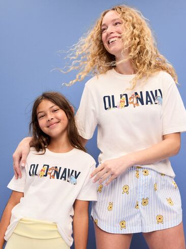 Old Navy Old Navy x Disney Winnie the Pooh Gender-Neutral Graphic T-Shirt for Kids - Sea Salt in Saudi Arabia