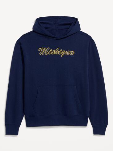 بلوفر بغطاء للرأس من Old Navy College للبالغين - WOLVERINES NAVY in Saudi Arabia