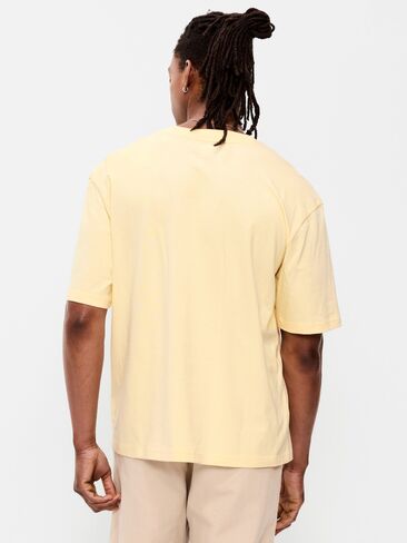 Old Navy Heavyweight Pocket T-Shirt - Cool Almond in Saudi Arabia