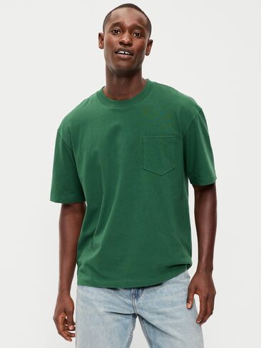Old Navy Heavyweight Pocket T-Shirt - Field Of Greens in Saudi Arabia