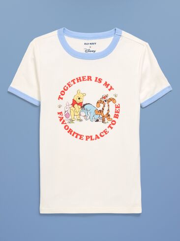 تيشيرت برسومات ديزني ويني ذا بوه للفتيات من Old Navy Old Navy x Disney Winnie the Pooh - ملح البحر in Saudi Arabia