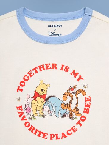 تيشيرت برسومات ديزني ويني ذا بوه للفتيات من Old Navy Old Navy x Disney Winnie the Pooh - ملح البحر in Saudi Arabia