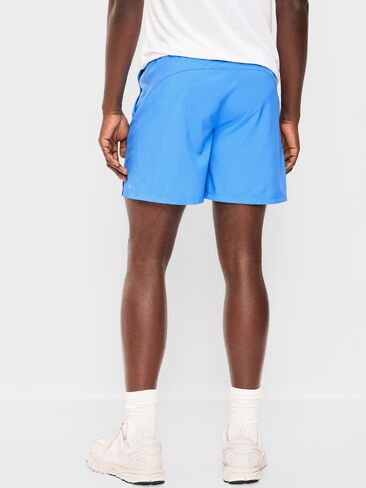شورت Old Navy Performance Vent Run -- درزة داخلية 5 بوصة - أزرق مشوه in Saudi Arabia