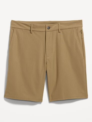 Old Navy Tech Hybrid Chino Shorts -- 8-inch inseam - Kicking Up Dust in Saudi Arabia