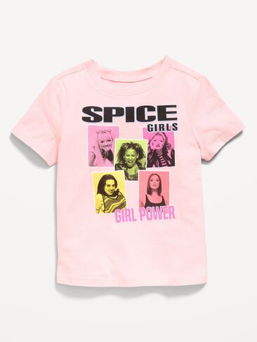 تي شيرت برسوم موسيقية مرخص للجنسين من Old Navy للأطفال الصغار - سبايس جيرل in Kuwait