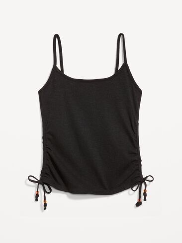 Old Navy Shirred Side Cami Tank Top - Black Jack in Saudi Arabia