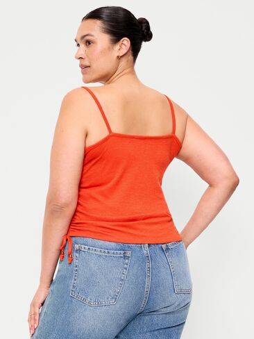 قميص Cami بدون أكمام من الجانب Old Navy - زخرفة برتقالية in Saudi Arabia