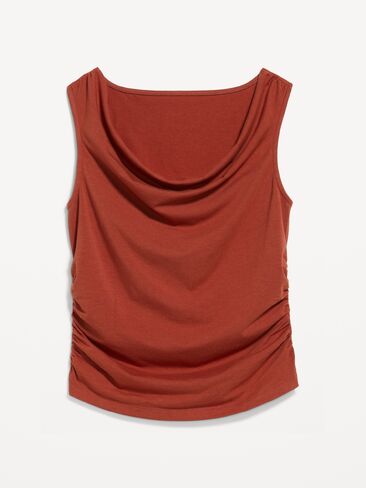 Old Navy Asymmetrical Side-Cinch Tank Top - Russet Moon in Kuwait