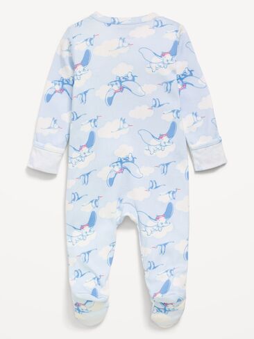 Old Navy Disney© Dumbo 2-Way-Zip Sleep & Play Footed One-Piece for Baby - Contrail in Saudi Arabia