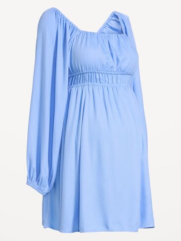 Old Navy Maternity Long-Sleeve Fit & Flare Dress - Flax Flower in Saudi Arabia