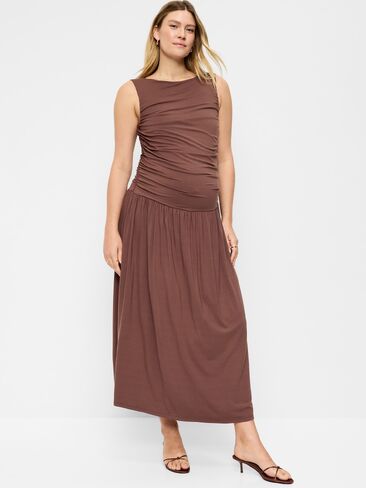 فستان Old Navy للحوامل ذو خصر منسدل وواسع - بيبركورن in Saudi Arabia