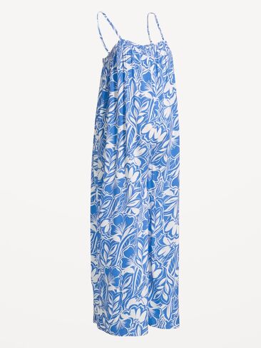 بذلة الحمل Airy من Old Navy - زهور زرقاء كبيرة in Saudi Arabia