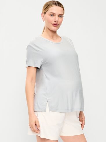تي شيرت الحمل Old Navy CloudMotion - رمادي فاتح in Saudi Arabia