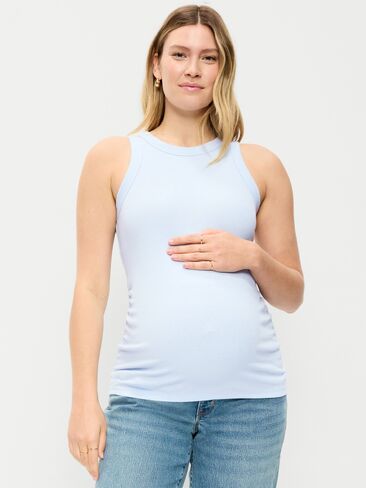 Old Navy Maternity High-Neck Tank Top - Sky Maintenance in Saudi Arabia